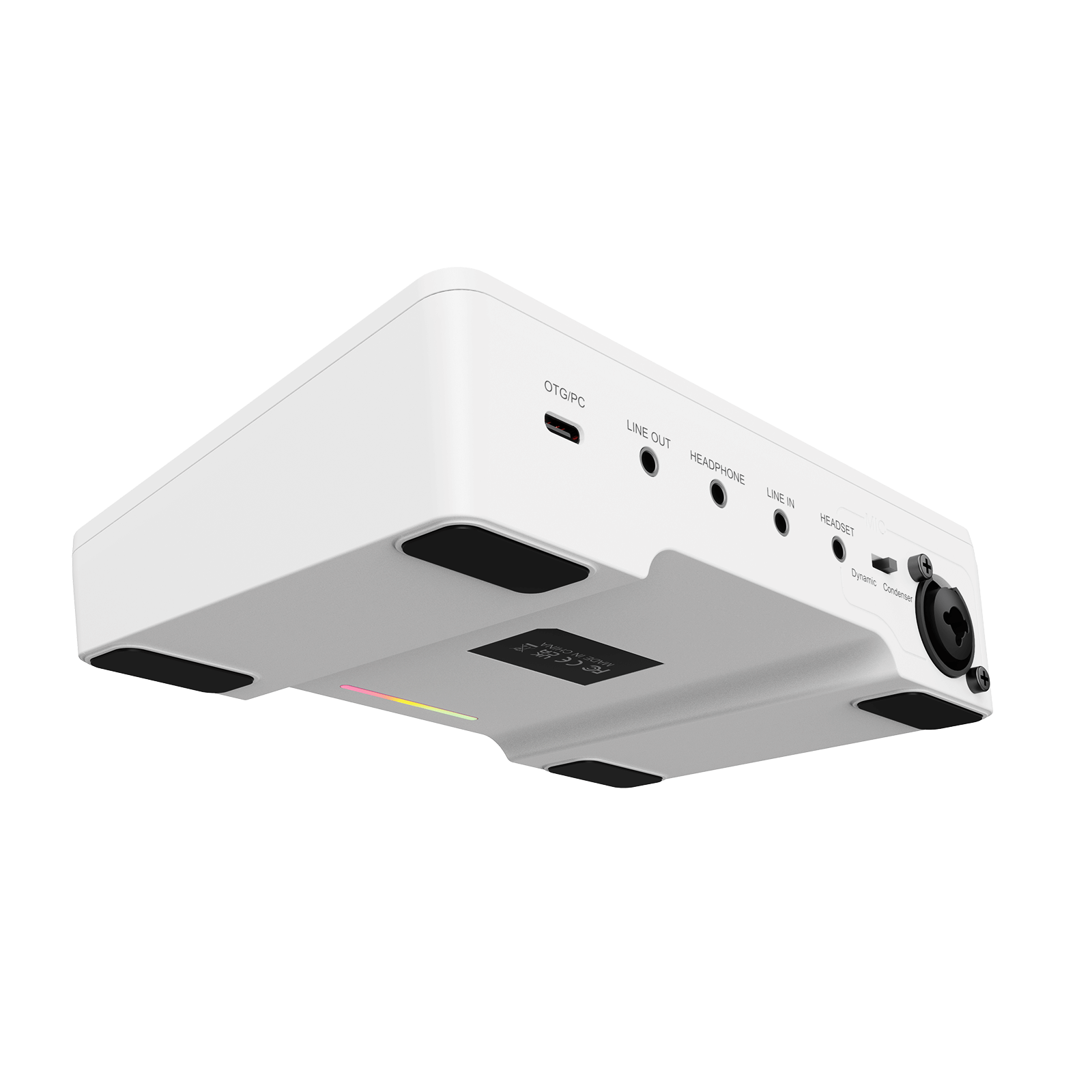 ###FIFINE SC3 audio mixer in white