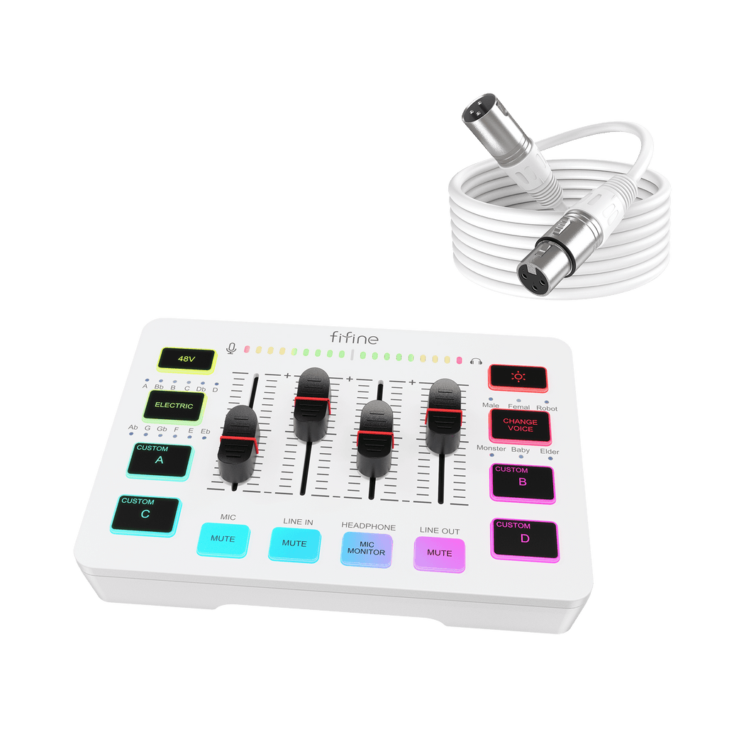 All FIFINE Audio Mixers & Interfaces – FIFINE Official