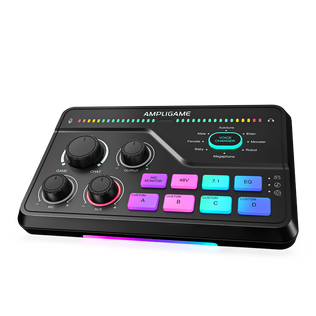 FIFINE AmpliGame SC8 USB Gaming Audio Mixer