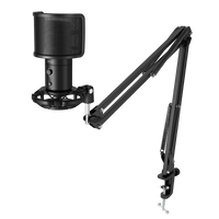 FIFINE T683 USB Condenser Microphone Kit with Boom Arm Stand