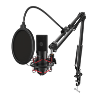 FIFINE T732 USB Condenser Microphone Kit with Boom Arm Stand