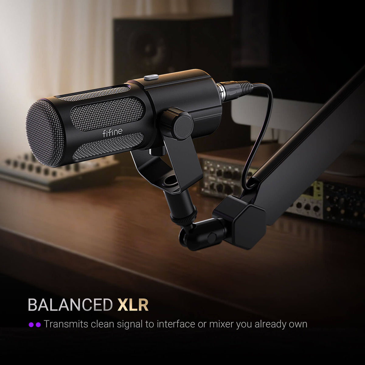 FIFINE AmpliTank Tank6 USB/XLR Dynamic Microphone – FIFINE Official