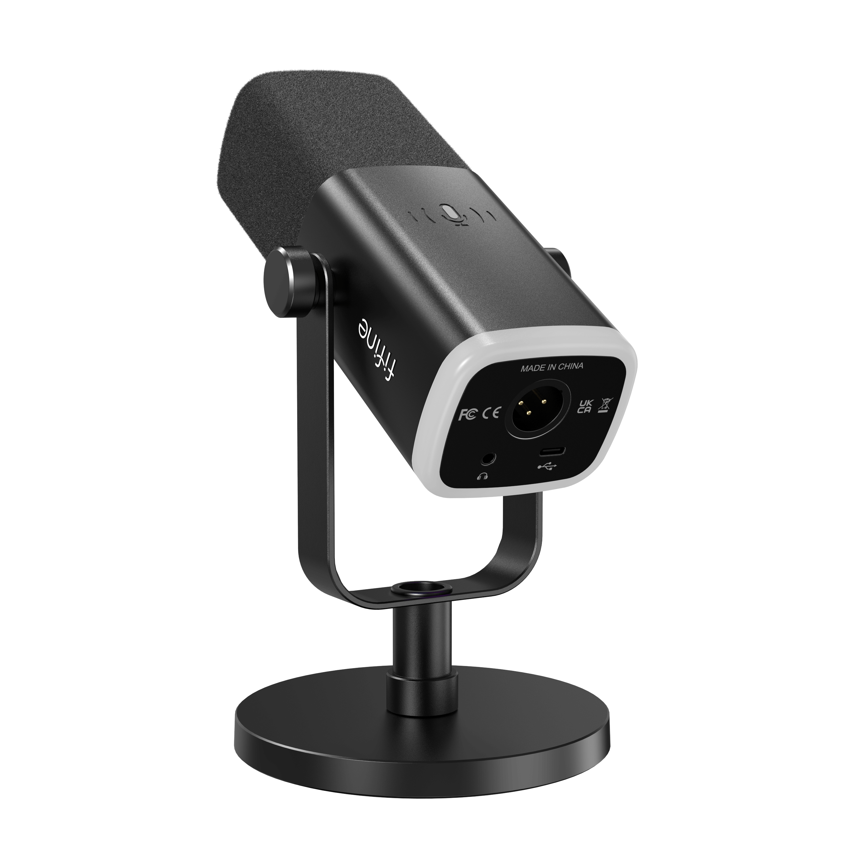 ###FIFINE Ampligame AM8 microphone in black