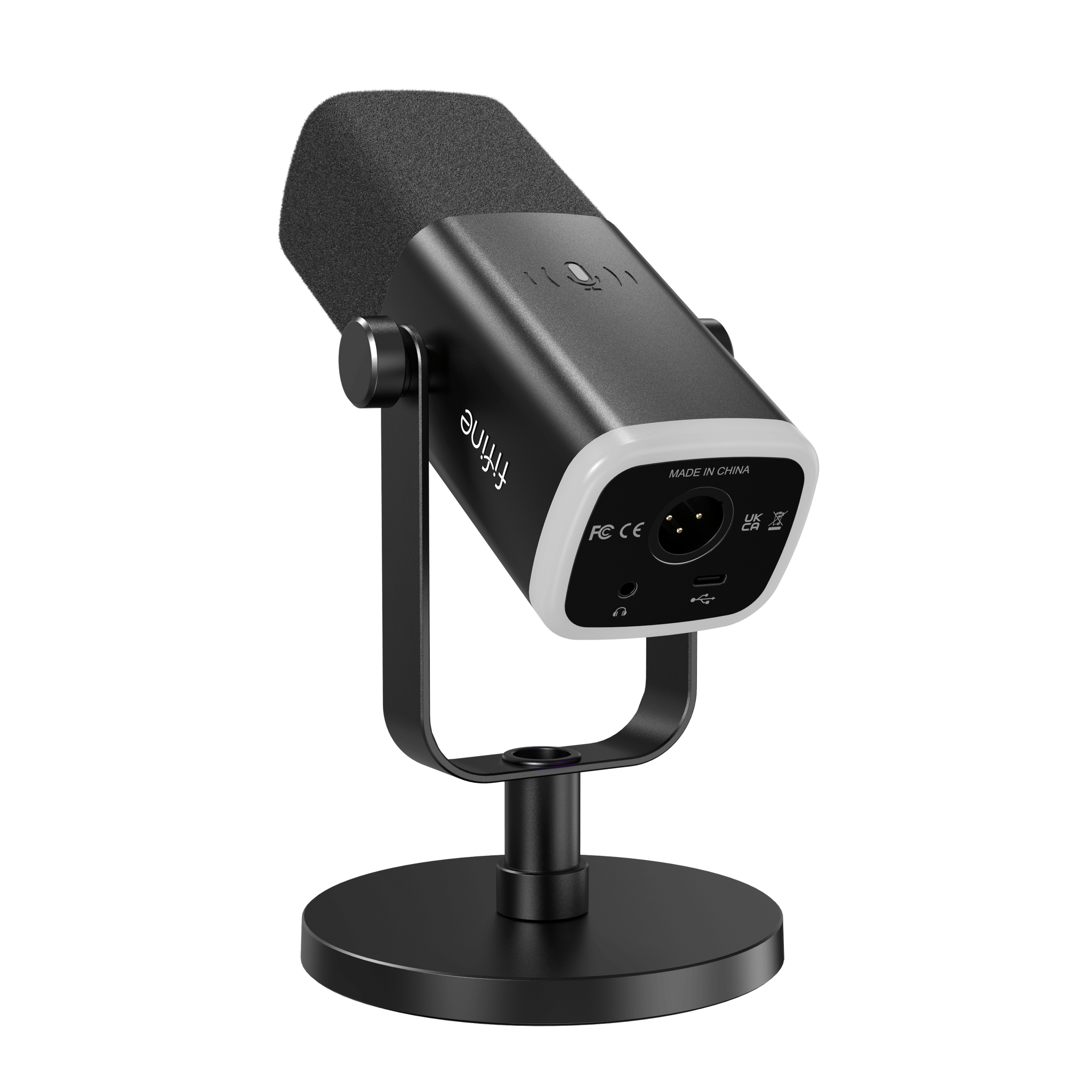 ###FIFINE Ampligame AM8 microphone in black