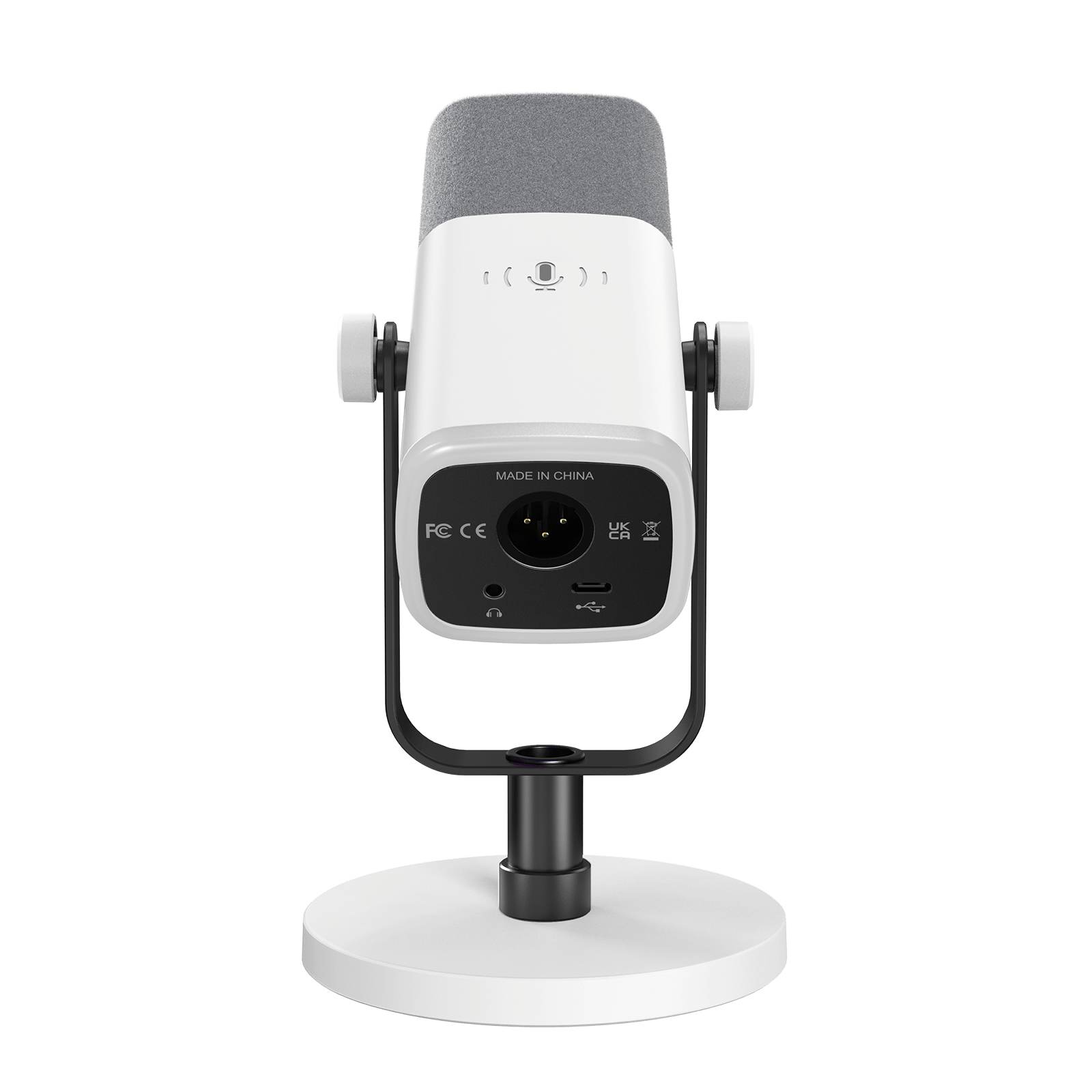 ###FIFINE Ampligame AM8 microphone in white