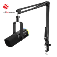 ###FIFINE Ampligame AM8T microphone in black