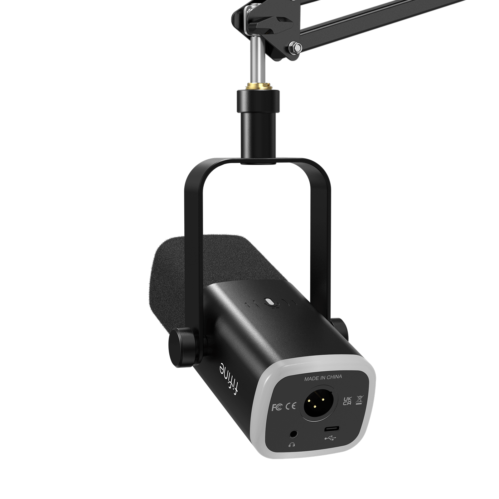 ###FIFINE Ampligame AM8T microphone in black