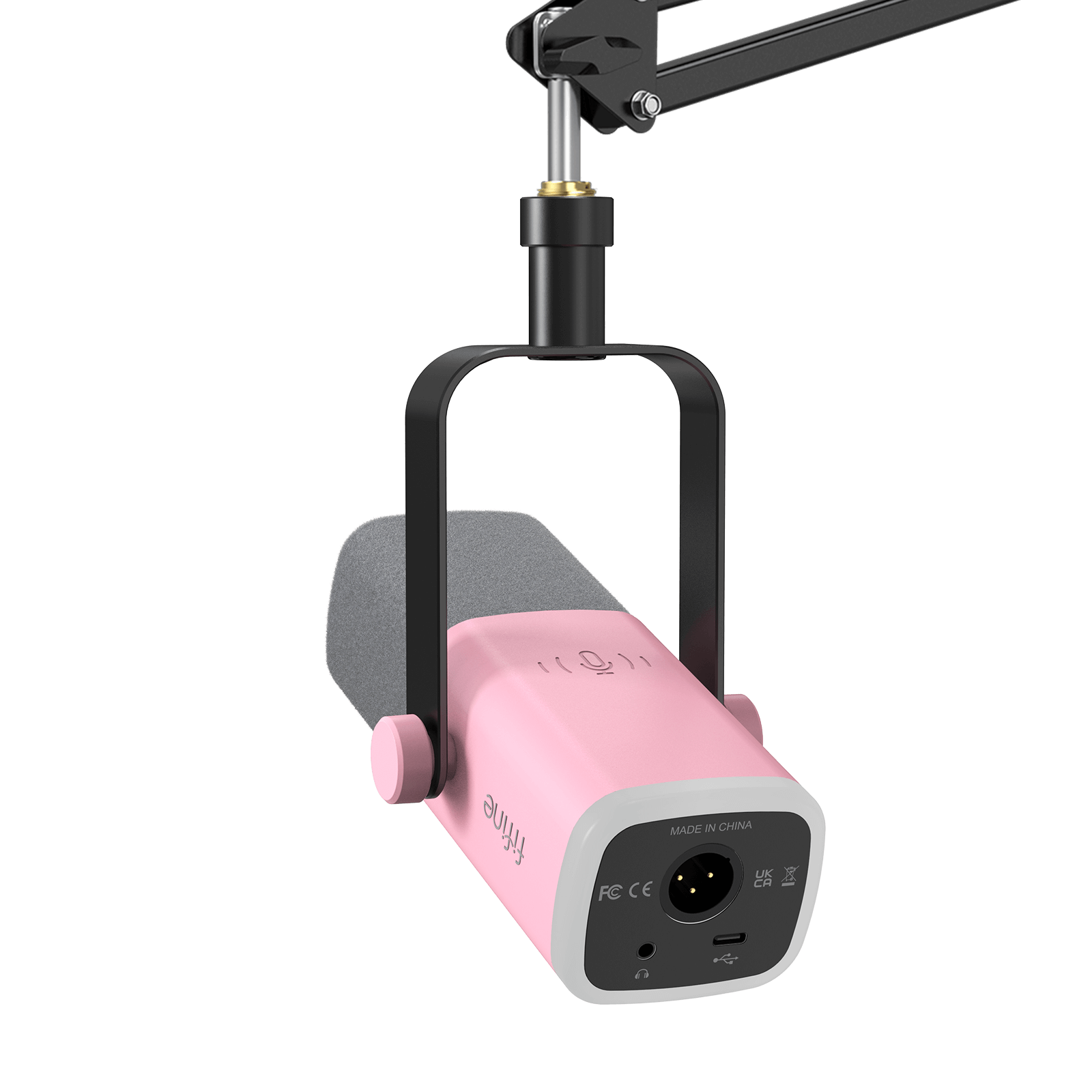 ###FIFINE Ampligame AM8T microphone in pink