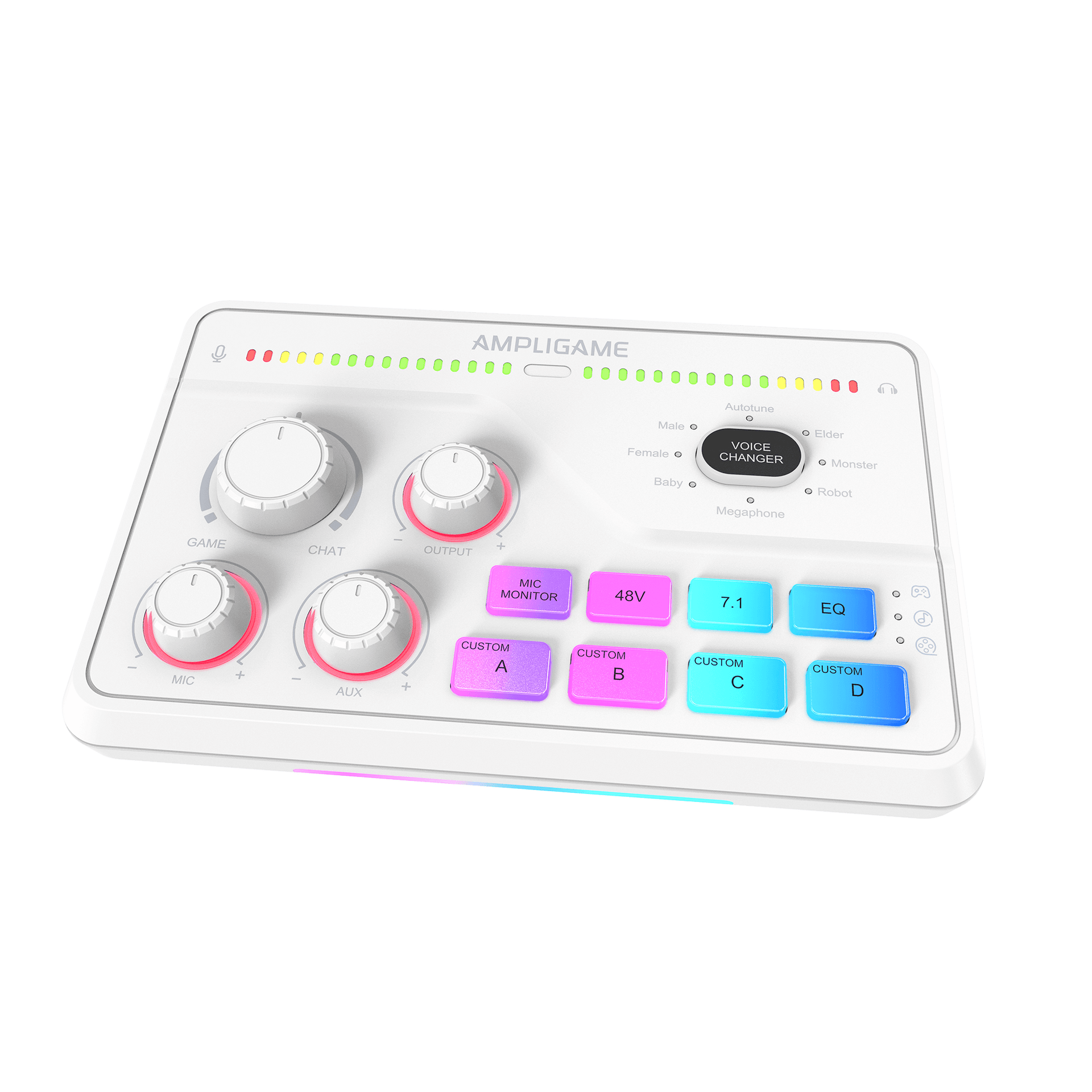 FIFINE AmpliGame SC8 Gaming Audio Mixer with RGB – FIFINE Official