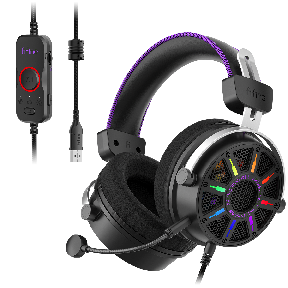 ###FIFINE H19 headset in black