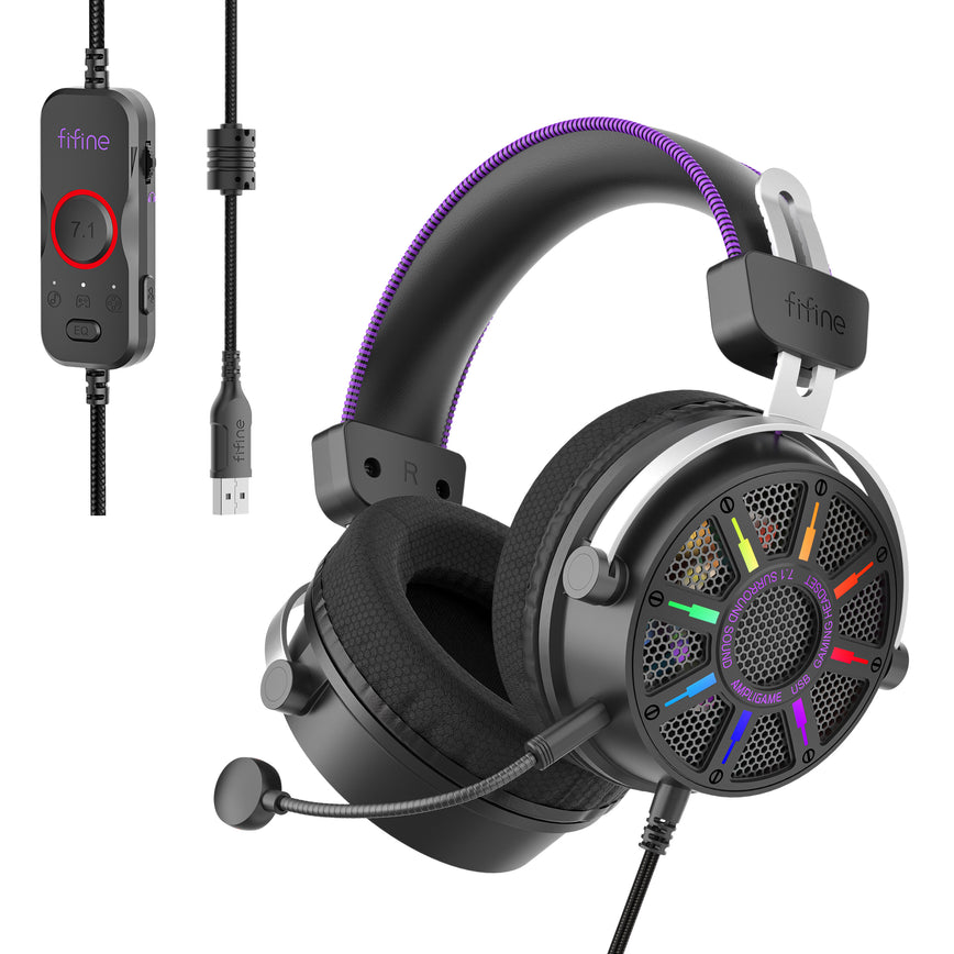 FIFINE AmpliGame H19 Open-Back Gaming Headset