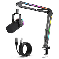 FIFINE Ampligame Bundle AM8PROT Streaming Microphone with XLR Cable