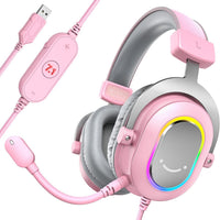 ###FIFINE H6 headset in pink