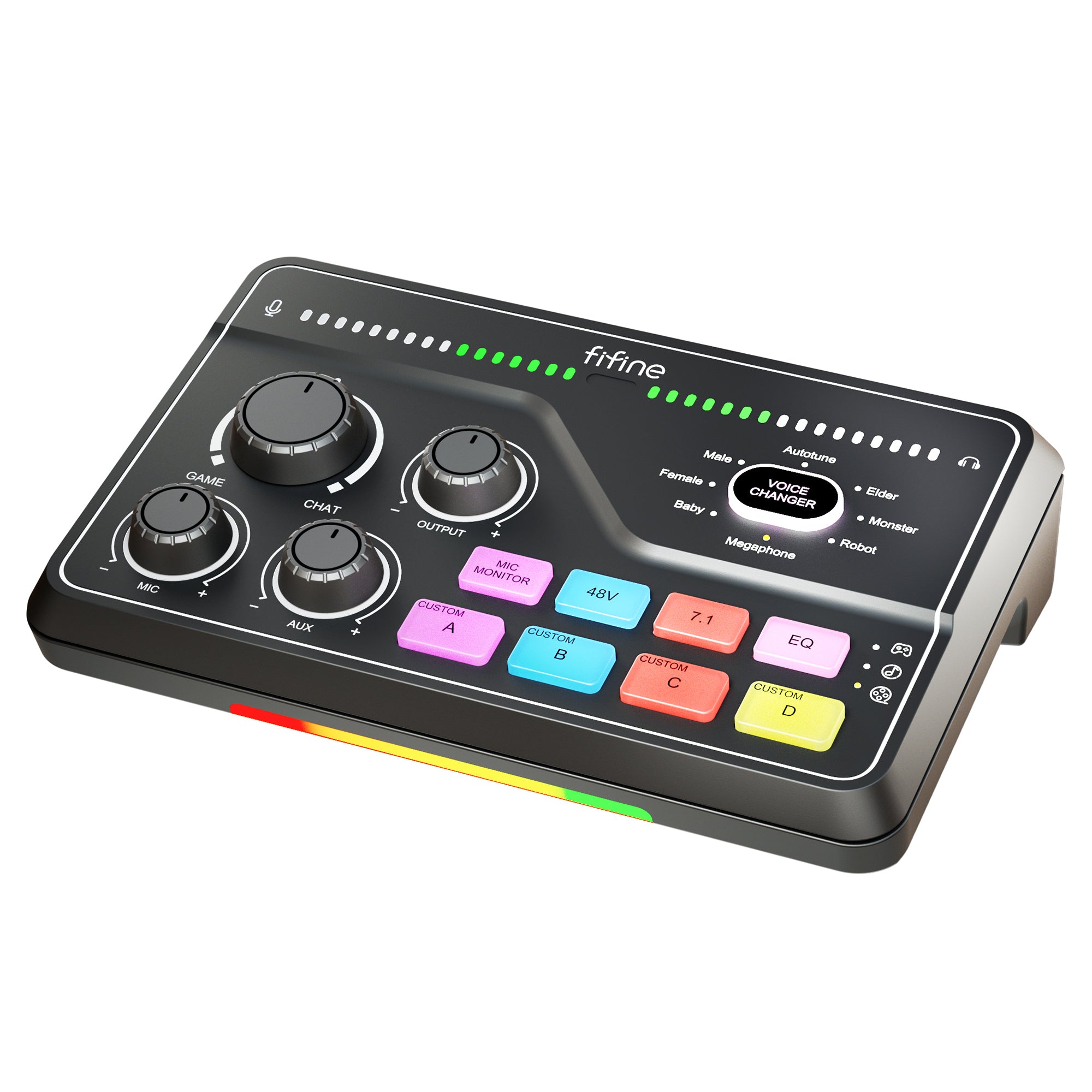 FIFINE AmpliGame SC8 Gaming Audio Mixer