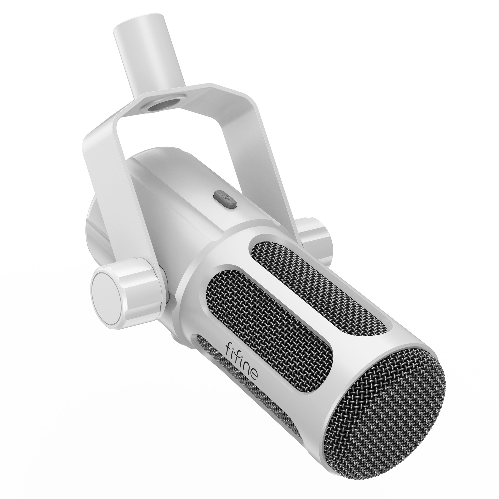 FIFINE Tank6 USB/XLR Studio Microphone with Dynamic Capsule, Input & Output Volume Controls, Mute Button for Podcast Recording