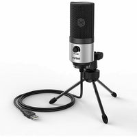 FIFINE K669B USB Condenser Microphone with Tripod Stand