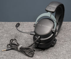 Fifine Microphone AmpliGame H9 Gaming Headset with 3.5mm Plug & Detachable USB Audio Control Box for PC/Console/Controller