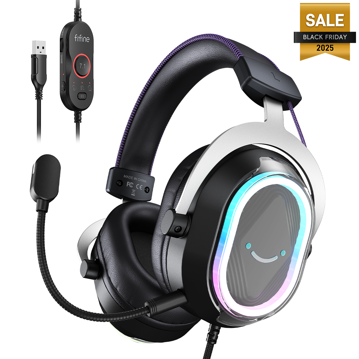 FIFINE AmpliGame H13 USB Headset for Gaming