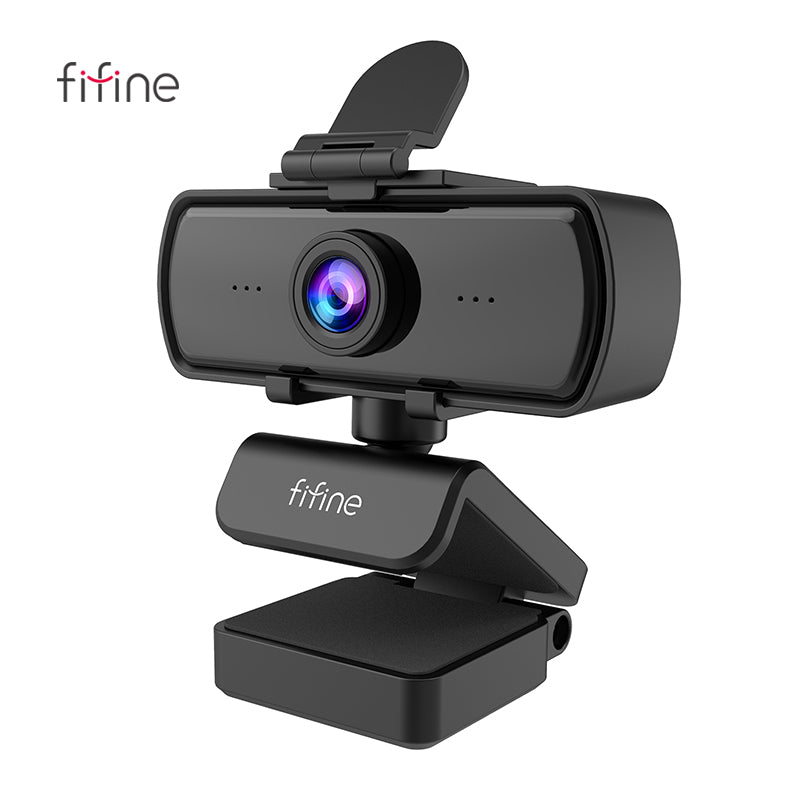 FIFINE K420 2K Computer Webcam Including Tripod Stand with for OBS Streaming, Zoom Meeting on PC/Laptop