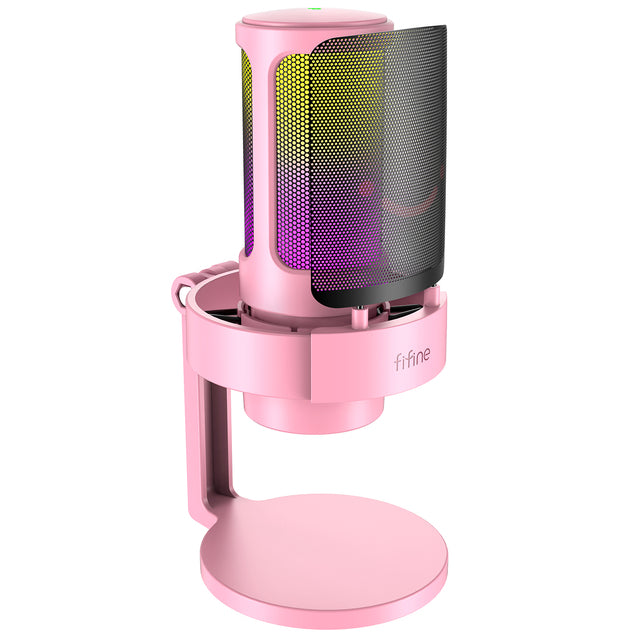 ###fifine A8 microphone in pink