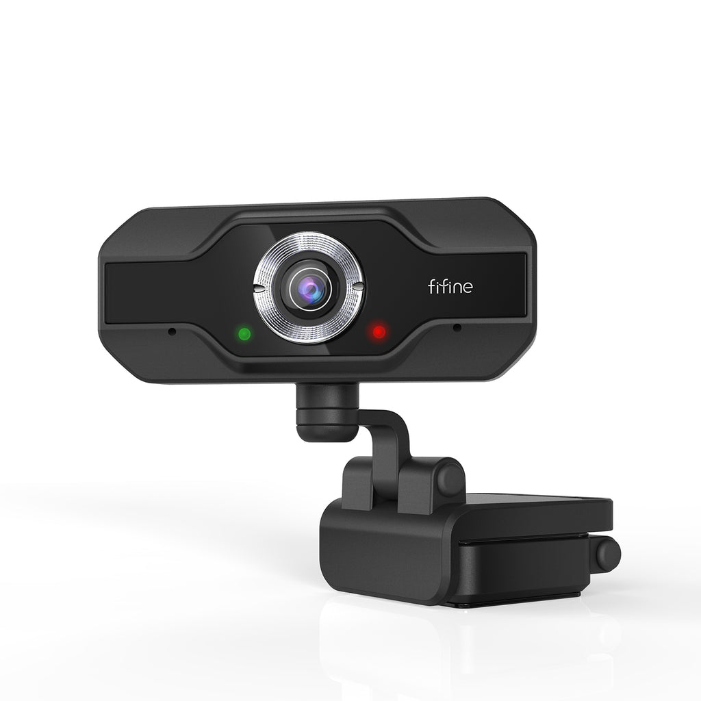 FIFINE K432 USB Webcam with 1080P Resolution, Plug & Play on PC and Mac for Streaming, Conferencing